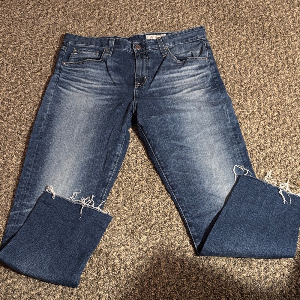 AG Ex-boyfriend Cropped Jeans